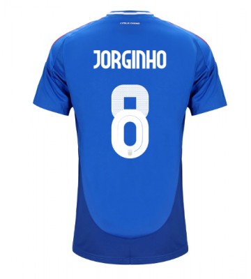 Italien Jorginho Frello #8 Hjemmebanetrøje EM 2024 Kort ærmer